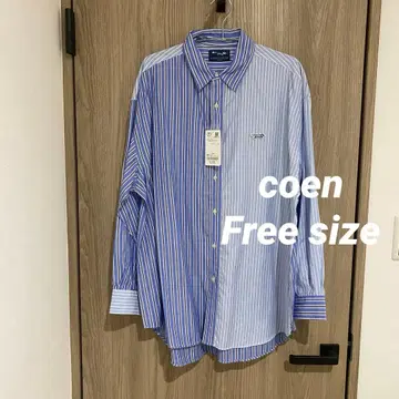 새상품 coen x pennys 클레이지 셔츠 도킹 셔츠