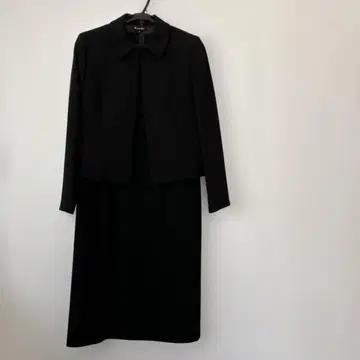 블랙 포멀 원피스 수트 자켓 포함