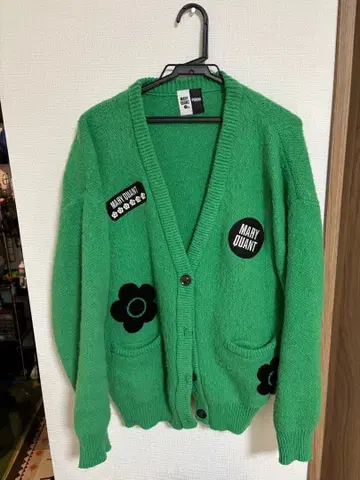 MARY QUANT PUBLUX 니트 가디건