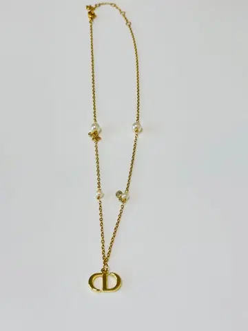 CD 로고 펜던트 목걸이