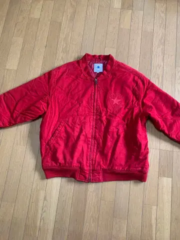 컨버스 빨간색 자켓 CONVERSE ALLSTAR