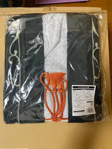 [ 새상품 ] 나전과 커플 타월 겉옷 타월 블랙 화이트 오렌지