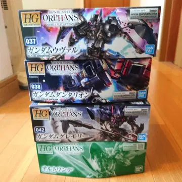 HG 기동전사 건담 철혈의 오펀스 월강 시리즈 4상자 세트