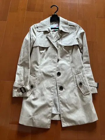 바나나리퍼블릭 트렌치코트 허리 리본 xs 7호