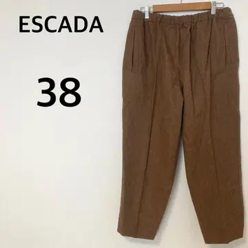 에스카다 ESCADA 울 팬츠 [ M ] 허리밴딩 가을/겨울