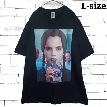 [ 새상품 ] 아담스 패밀리 웬즈데이 셔츠 블랙 2