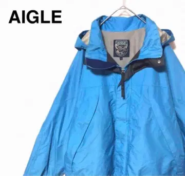 구제 의류 AIGLE 에이글 마운틴 파카 나일론 자켓 S 블루