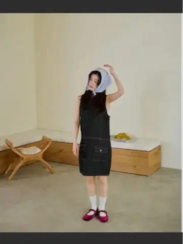 commongullproducts 똑똑한 데님 원피스 M