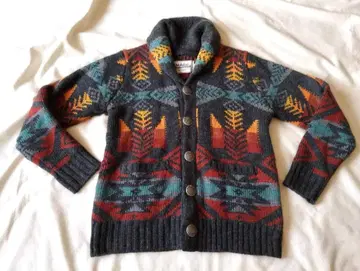 네이티브 무늬 숄카라 가디건 Anti Ballistic M