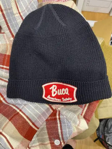 최종 세일 리얼맥코이 buco 부코 니트 모자 블랙