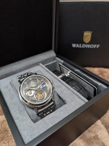 [ 부속품 완비 ]  WALDHOFF 울트라 매틱 실버