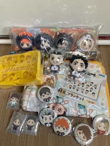 하이큐!! 캐릭터 굿즈 세트 SEGA