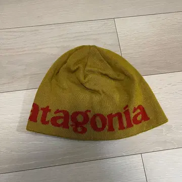 patagonia 니트 모자 머스타드