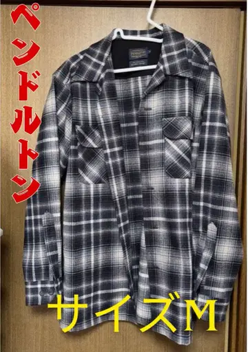 현행 PENDLETON 긴팔 플란넬 셔츠 사이즈 M