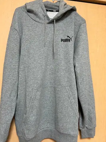 PUMA 그레이 후드 부착 후드티 LL 사이즈