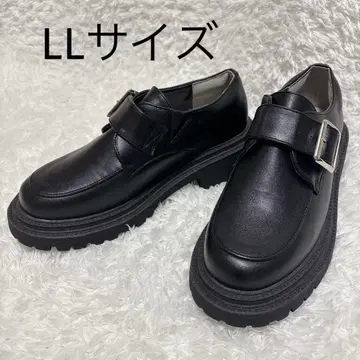 [미사용급] 시마무라 오카다유리 로퍼 LL 블랙 볼륨 밑창