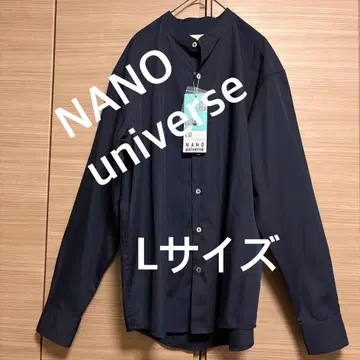 4446 NANOuniverse 셔츠 네이비 L 미사용 새상품