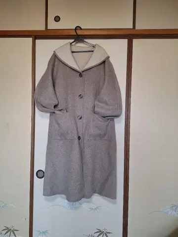 CHRISTIAN AUJARD 롱 코트 리버서블