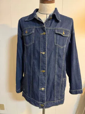 다크 블루 데님 자켓