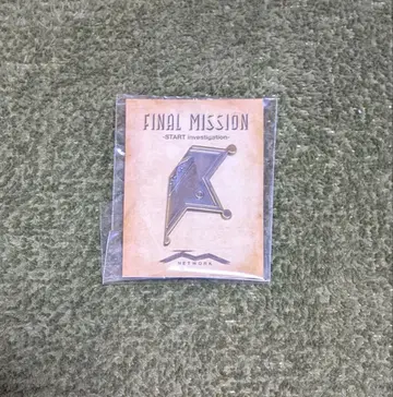 TM NETWORK 최종 미션 육각형 배지 Season1