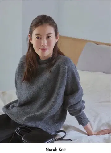 마이위크니스 울 캐시미어 스웨터 그레이