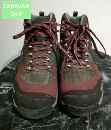 CARAVAN 등산화 여성용 24.0 아웃도어 신발 인기