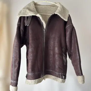 DISCOAT 아우터 무스탕 코트