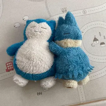 카비곤과 미니룡 봉제 인형 세트