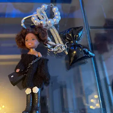 한국 인형 참 키링 한국 대인기