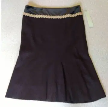 클리어 울 스커트 머메이드