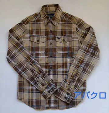 아바크롬비 플란넬 셔츠 체크
