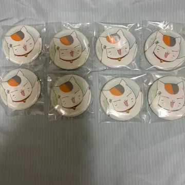 냥코센세 캔뱃지 나츠메 우인장