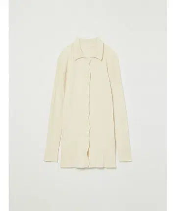 Eaphi RANDOM WAVE KNIT SHIRT 아이보리