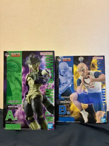 HUNTER x HUNTER 제일복권 A상 B상 메르엠 네테로 피규어
