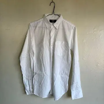 CABANE de zucca 화이트 긴팔 셔츠