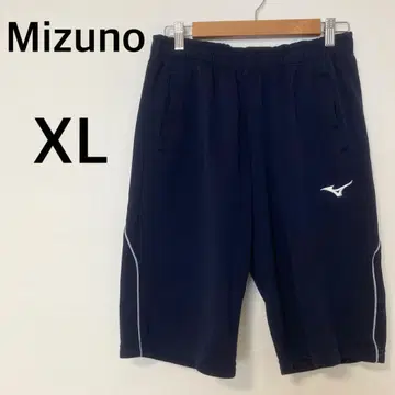 미즈노 저리 트레이닝 팬츠 [ XL ] 허리밴딩 네이비