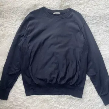 AURALEE ELASTIC HIGH GAUGE SWEAT