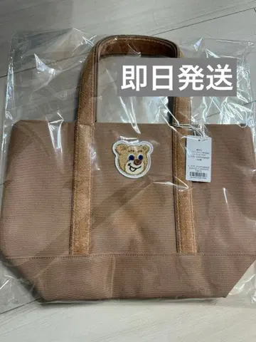 페이러 올드 테디 와펜 토트백 베이지