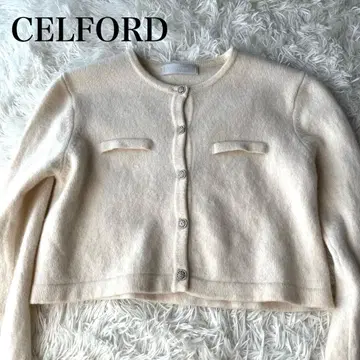 [새상품급] CELFORD 비쥬 버튼 가디건 CWND245004 24AW
