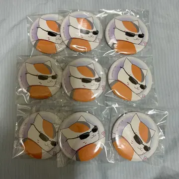 냥코센세 캔뱃지 나츠메 우인장