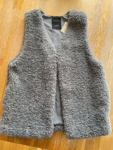 studioCLIP V넥 보아 베스트 그레이