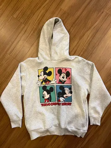 최신 디즈니 리조트 미키 후드티 M