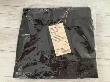 새상품 무인양품 L 블랙 여성용 테이퍼드 팬츠 바람이 통하는