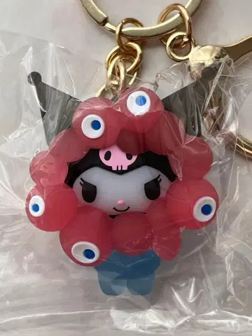 나리키리 3D 마스코트 미야쿠미야쿠 쿠로미 클리어 키링 1개