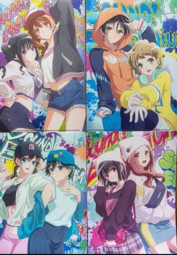 최종 악장 울려라! 유포니움 무비 티켓 특전 클리어 파일 컴플리트 세트