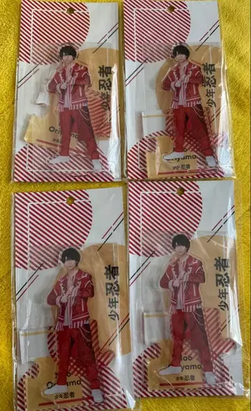 오리야마 나오 아크릴 스탠드 4개 세트