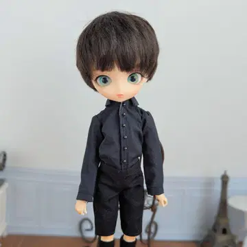 1504 하르모니아 블루 루트 아웃핏 단품 네이비 긴팔 셔츠