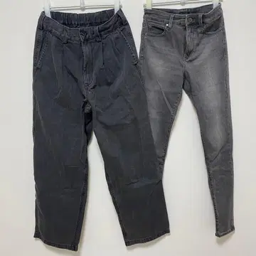 UNIQLO 스키니 데님 GU 청바지 2개 세트 S