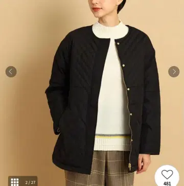 [ Dessin 데셍 ] 충전솜 퀼트 자켓