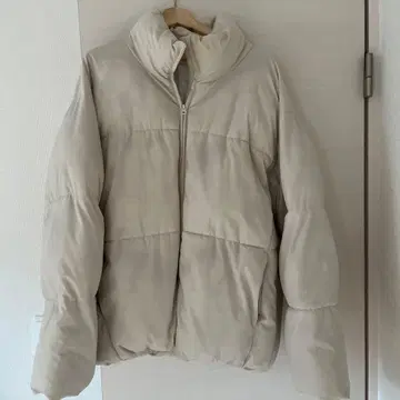 MAGICAL HEAT WEAR 화이트 다운 자켓